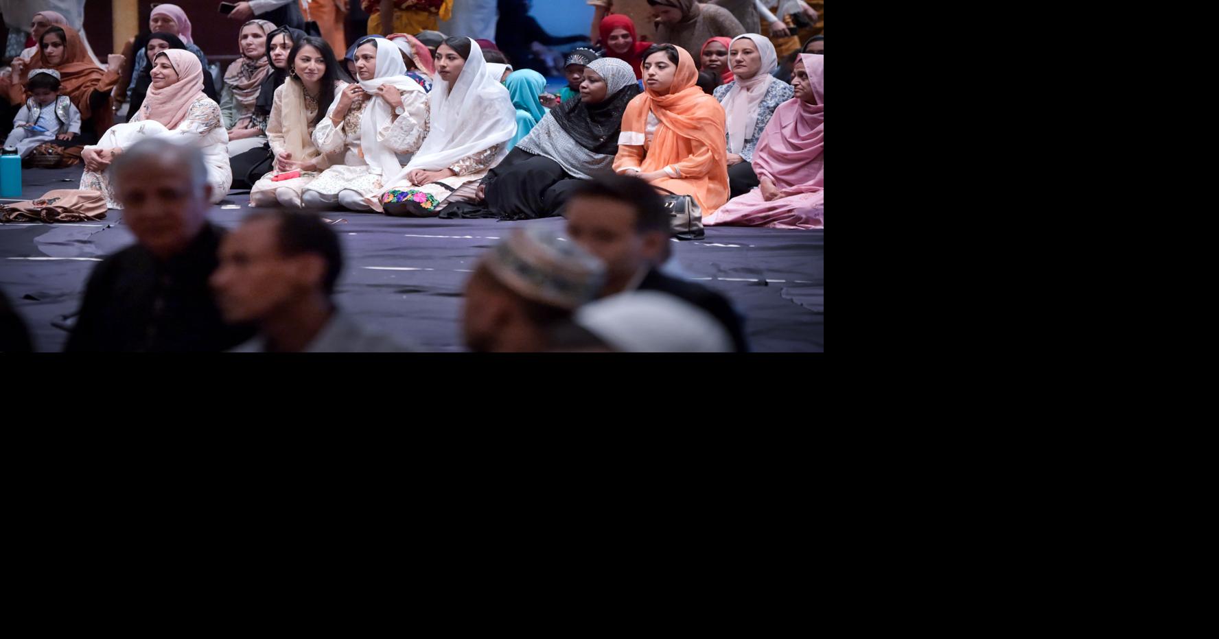 Marking the end of Ramadan: Muslims in Ramadan hold Eid al-Fitr event ...