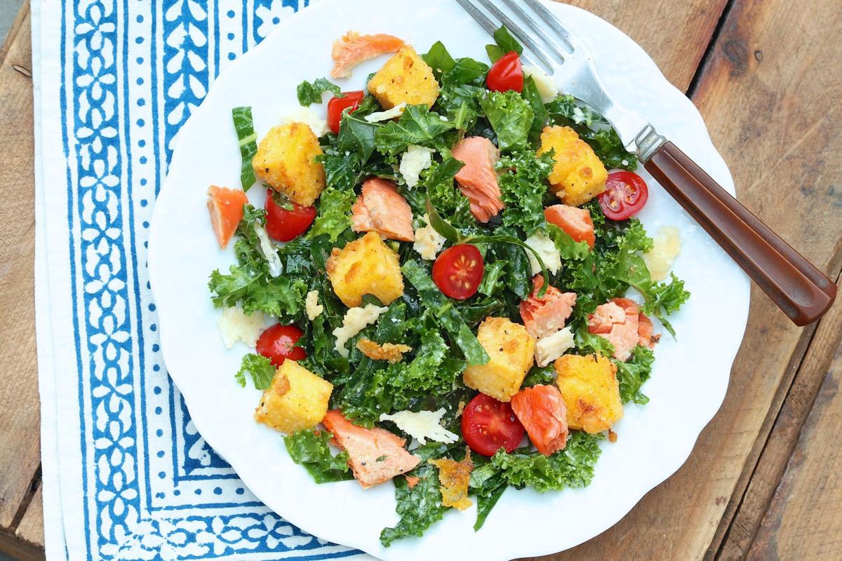 Fountain Avenue Kitchen Kale Caesar Salad Light And Filling And