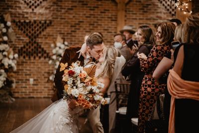burgundy wedding dress Ball Gown Sweetheart Burgundy Tulle Wedding Dress with Flowers WD238 US0 / Custom Color main image 1