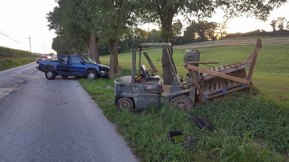 Pregnant Woman Seriously Injured In Forklift Crash In Southern Lancaster County Local News Lancasteronline Com