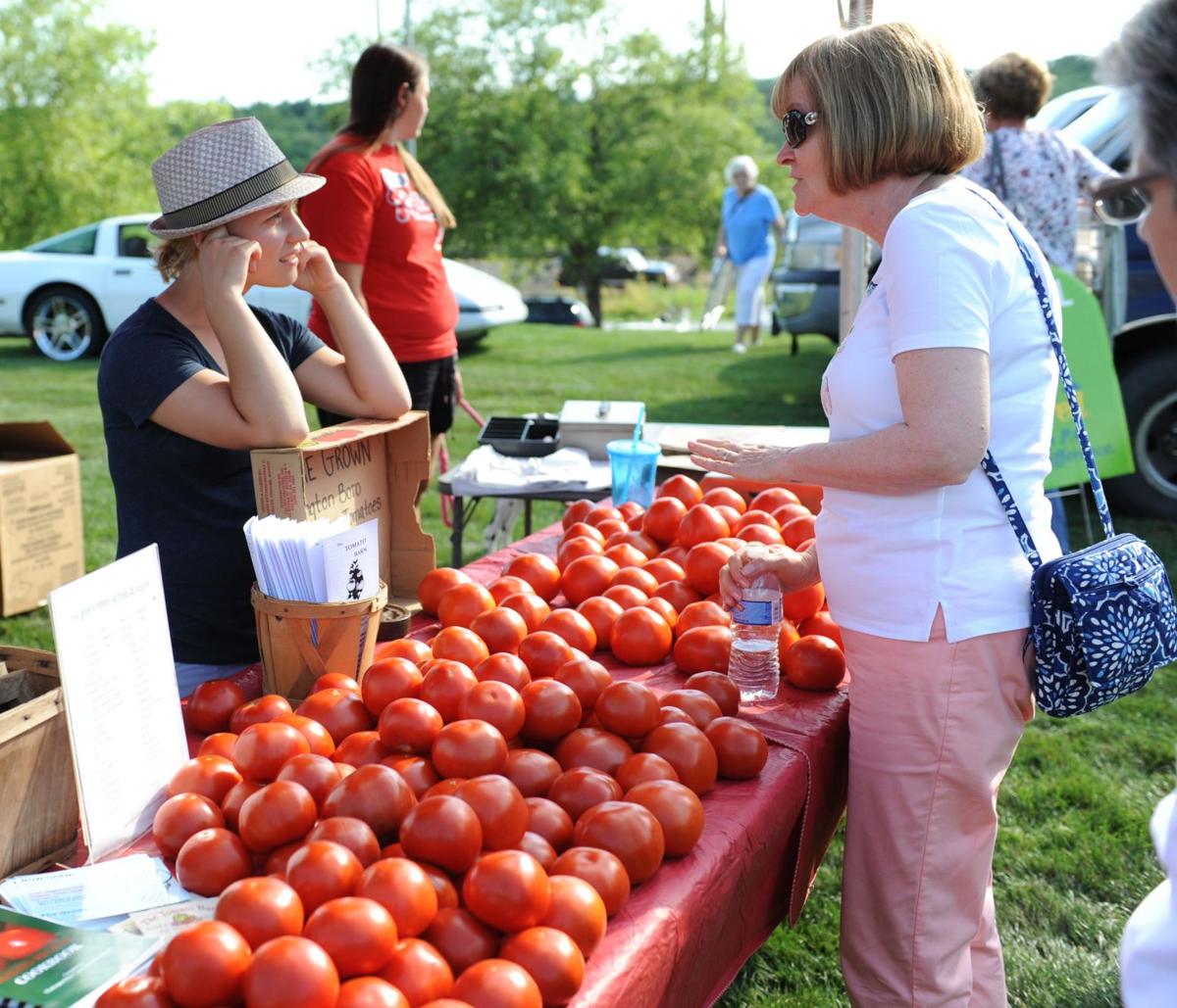 It's time for tomatoes during the annual Washington Boro Tomato