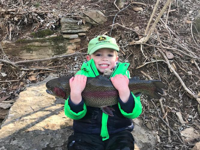 2 Lancaster County 3yearolds land trophy trout on Mentored Youth