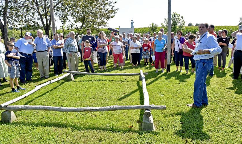 Hershey family marks 300 years in America, pays respects at graves of