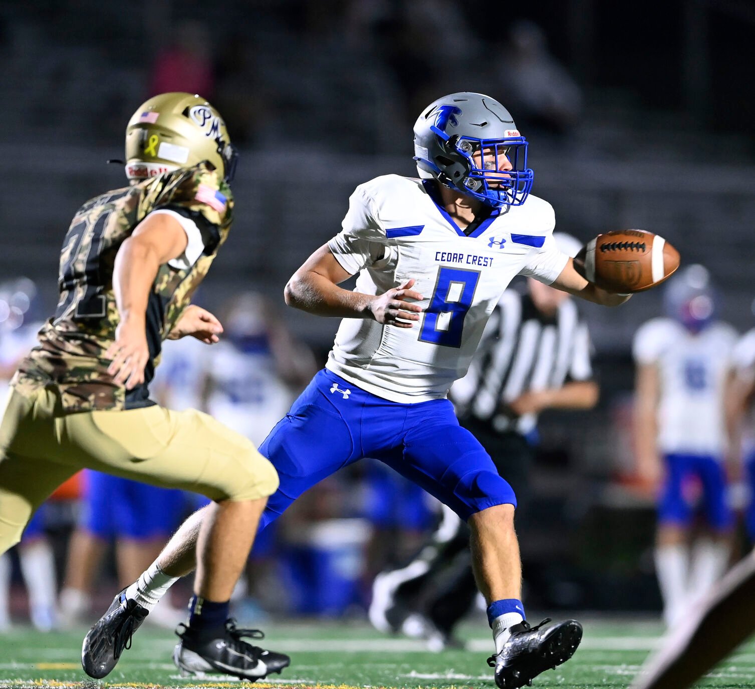 Cedar Crest fights through struggles to pull away from Reading High