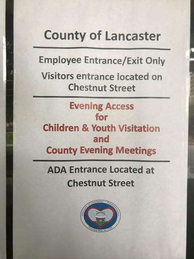 Restricted Access To Lancaster County Government Center Draws A