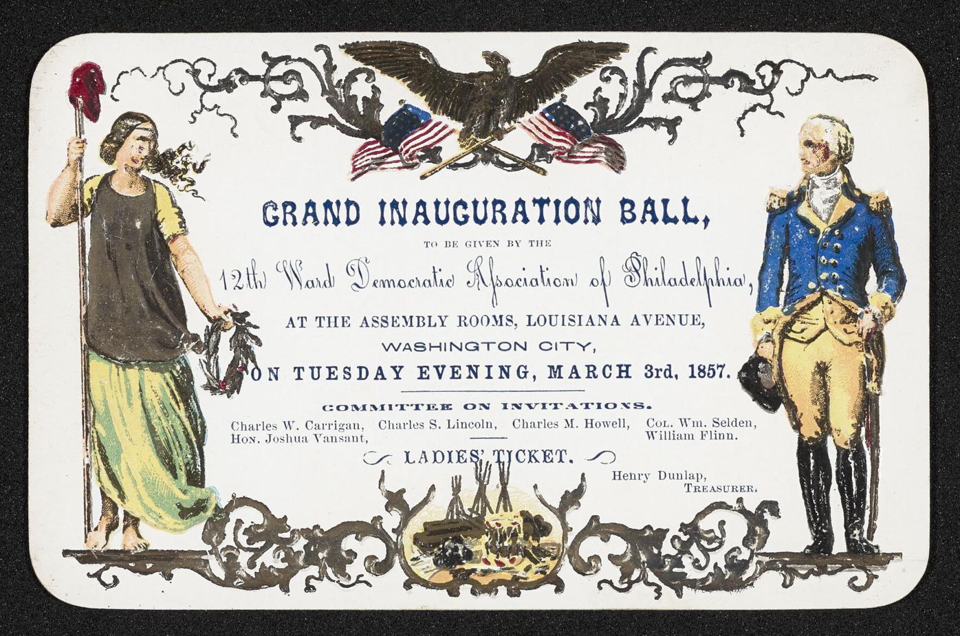 James Buchanan Presidential Library invitation