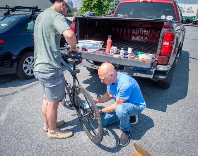 ZOE International Race Across America team practices in Gordonville