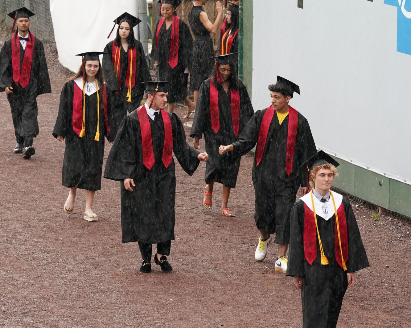 J.P. McCaskey pays tribute to Class of 2022 at graduation [photos
