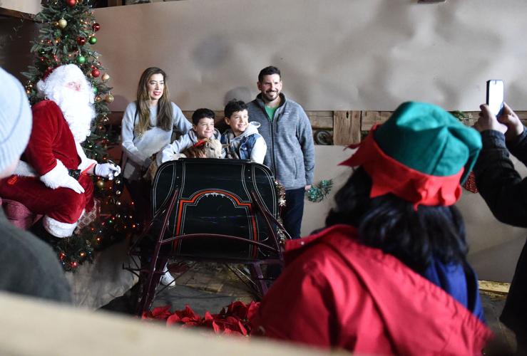 Meeting Santa — and baby goats — at Amish Farm