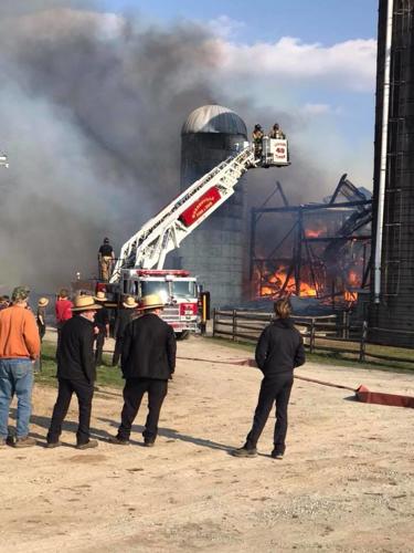 Former dairy barn destroyed by second-alarm fire at Paradise Township B ...