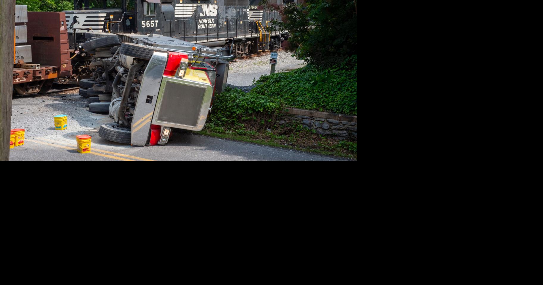 2 injured after train collides with dump truck in Penn Township [update ...