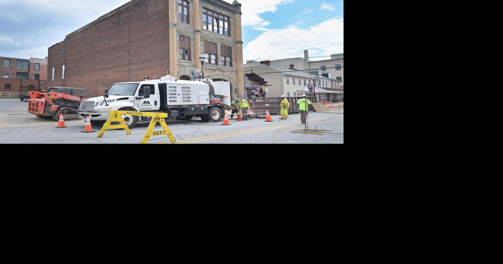 Demolition of former Keystone Fire Station building begins [photos]