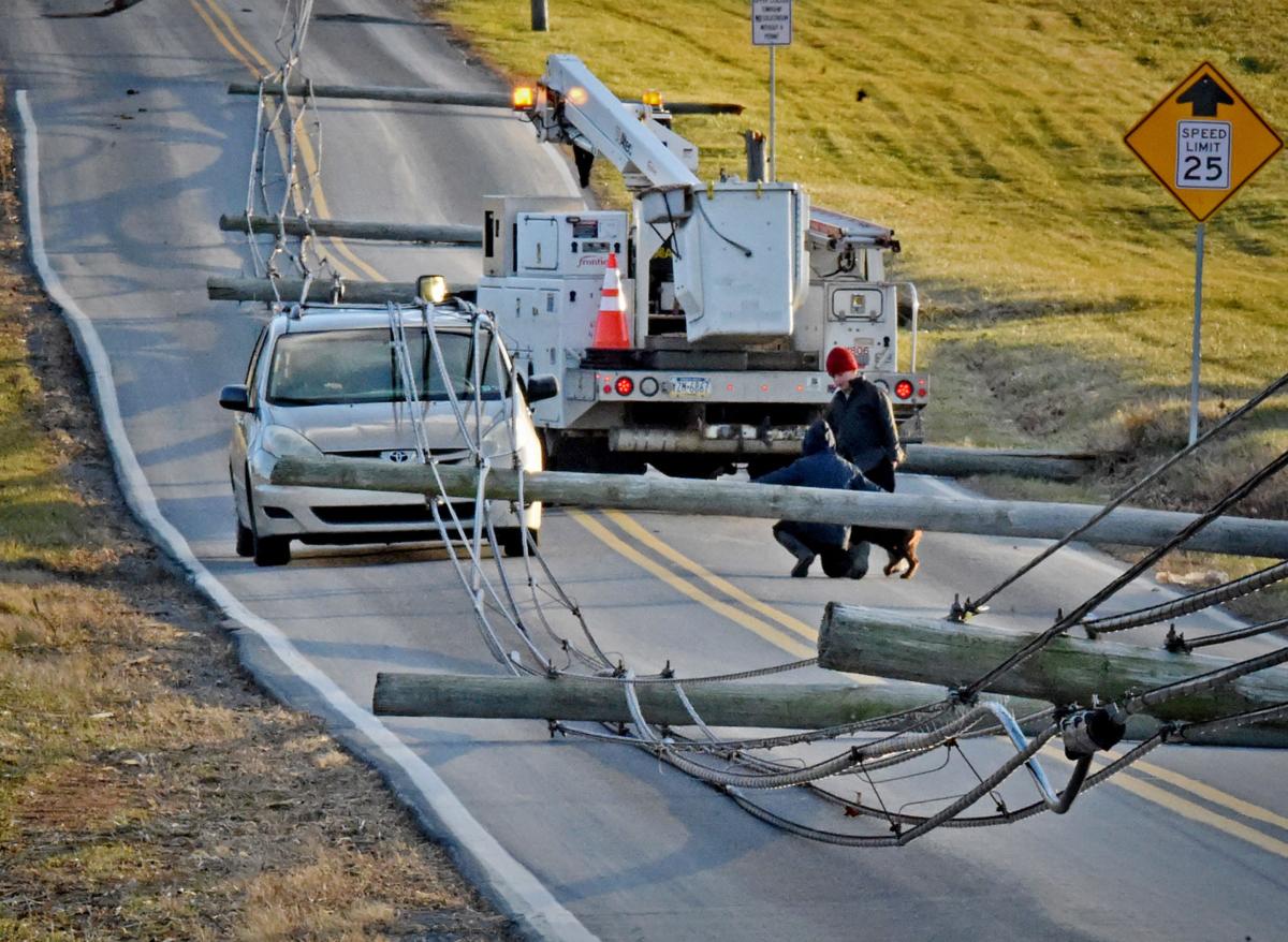 Road In West Earl Township Closed Thursday Evening Due To Fallen