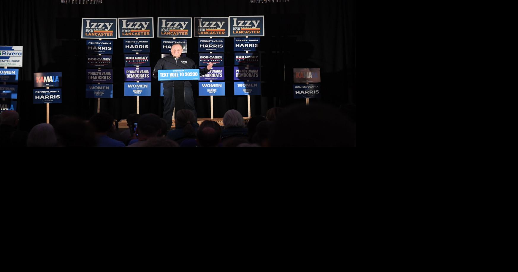 Second gentleman Doug Emhoff campaigns for Harris in Lancaster County ...
