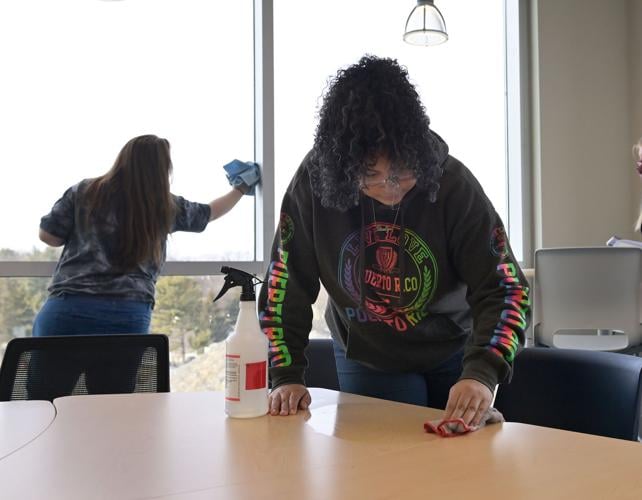 'It was needed' Students fill the gap in custodial staffing at Penn