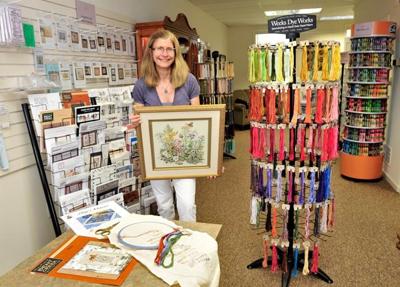 Embroidery shop a handson experience  business  lancasteronlinecom