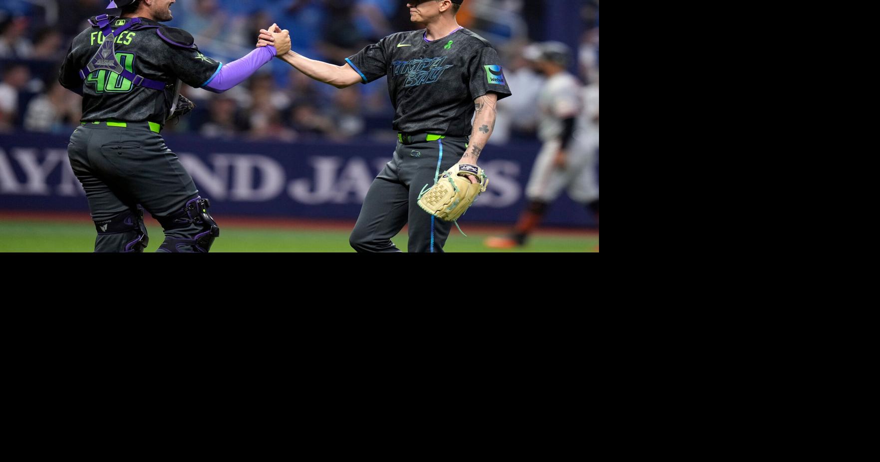Aranda drives in 2 runs to help lead Rays past Giants 5-1