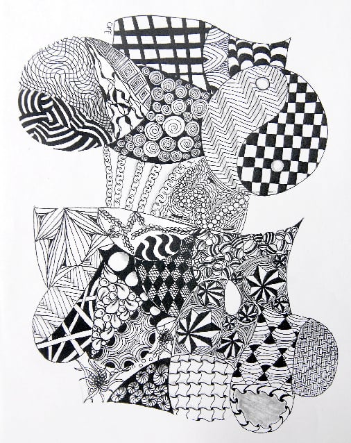 Zentangle: Drawing toward inner peace | Faith And Values ...