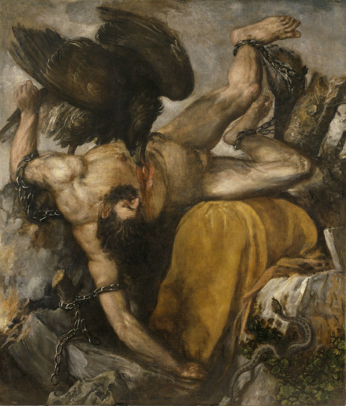 Prometheus painting inspiration for Philadelphia museum exhibit