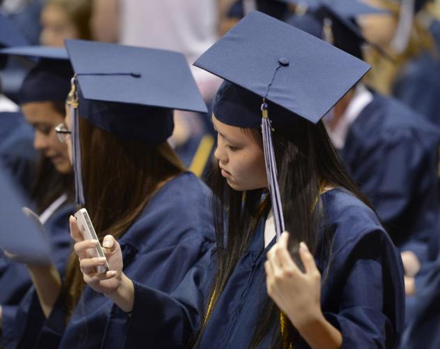 Musical beat, beach balls mark Manheim Township graduation News