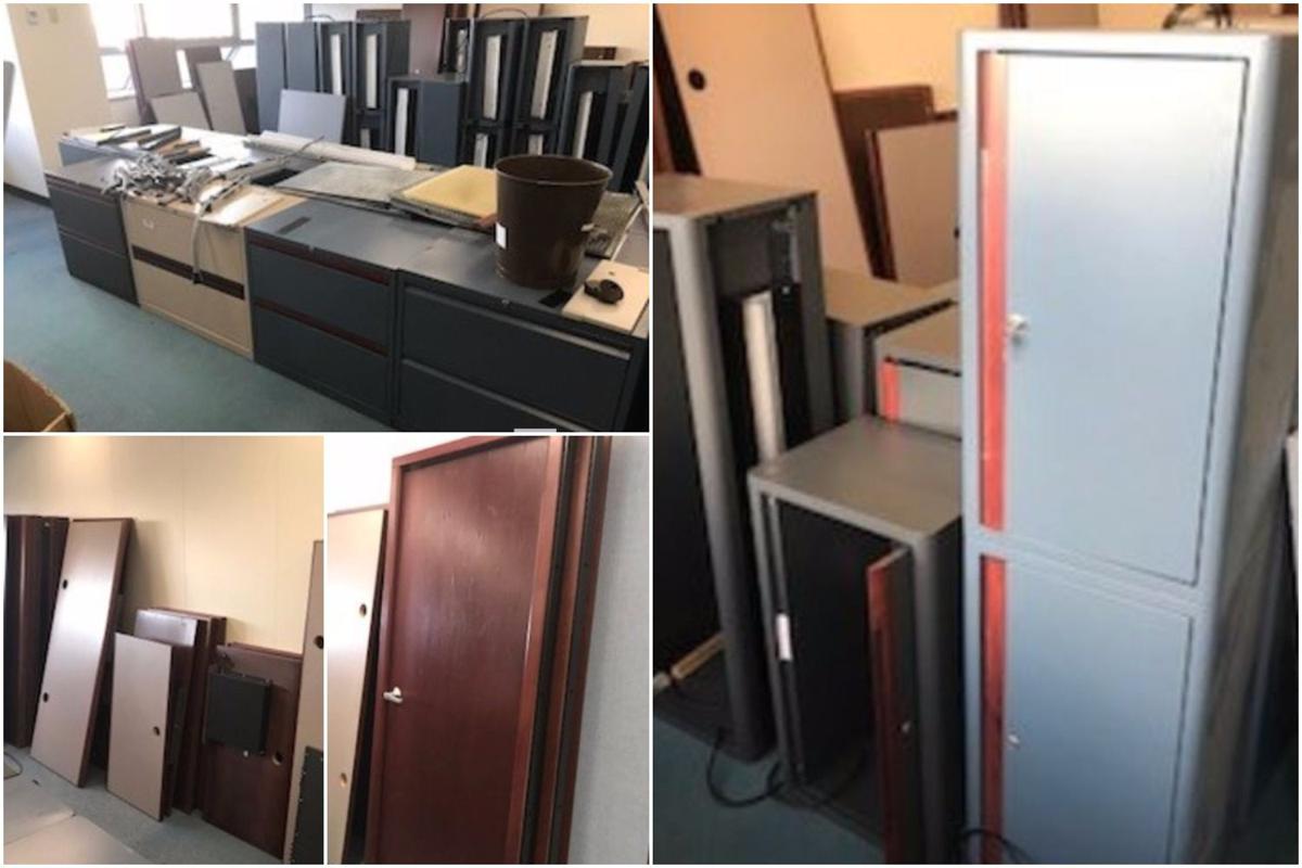 State Clearance In Harrisburg Heralds Permanent Move To Online State Owned Surplus Items Available At Online Auction Include Office Supplies Desks Cabinets Work Station Counters And Doors