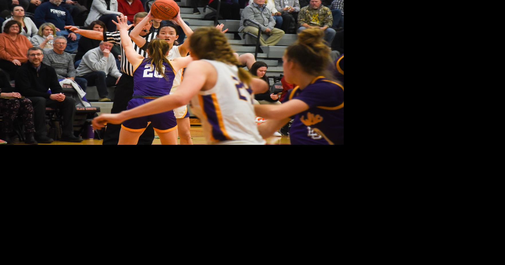 Ephrata vs. Lancaster Catholic LL League girls basketball semifinals