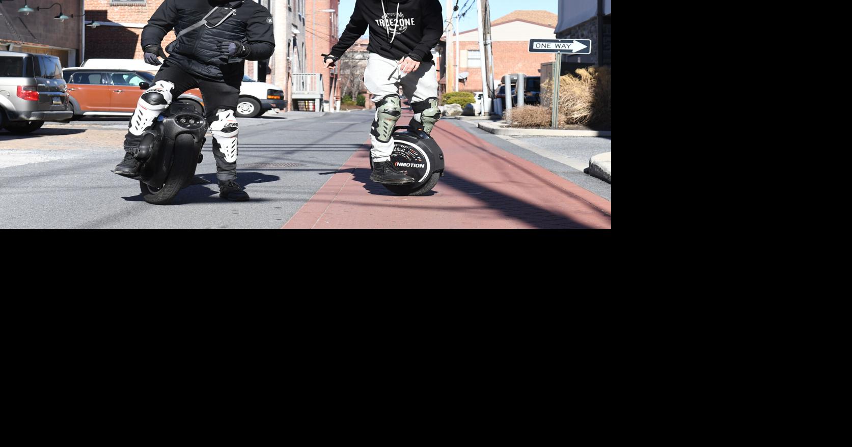 What is the legal status of electric unicycles on city, state roads