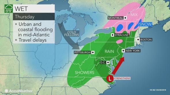 Flood watch in effect in Lancaster County through Friday morning amid ...