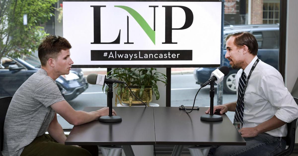 Triathlete Andrew Yoder stops by LNP Studio to talk about challenges in ...
