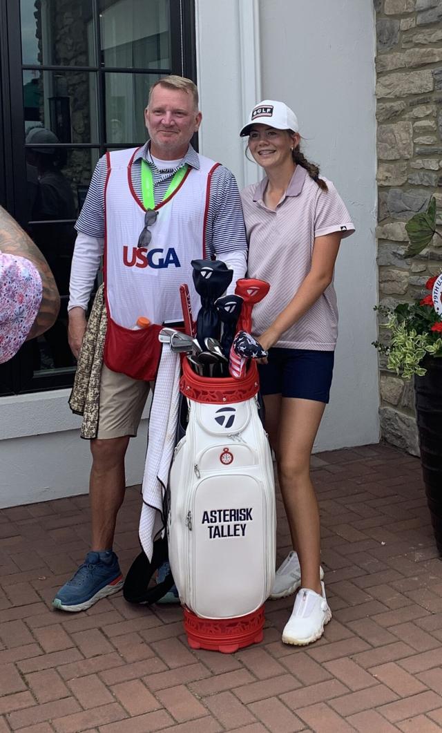 Amateur Asterisk Talley, local caddie have plenty of fun at US Women's