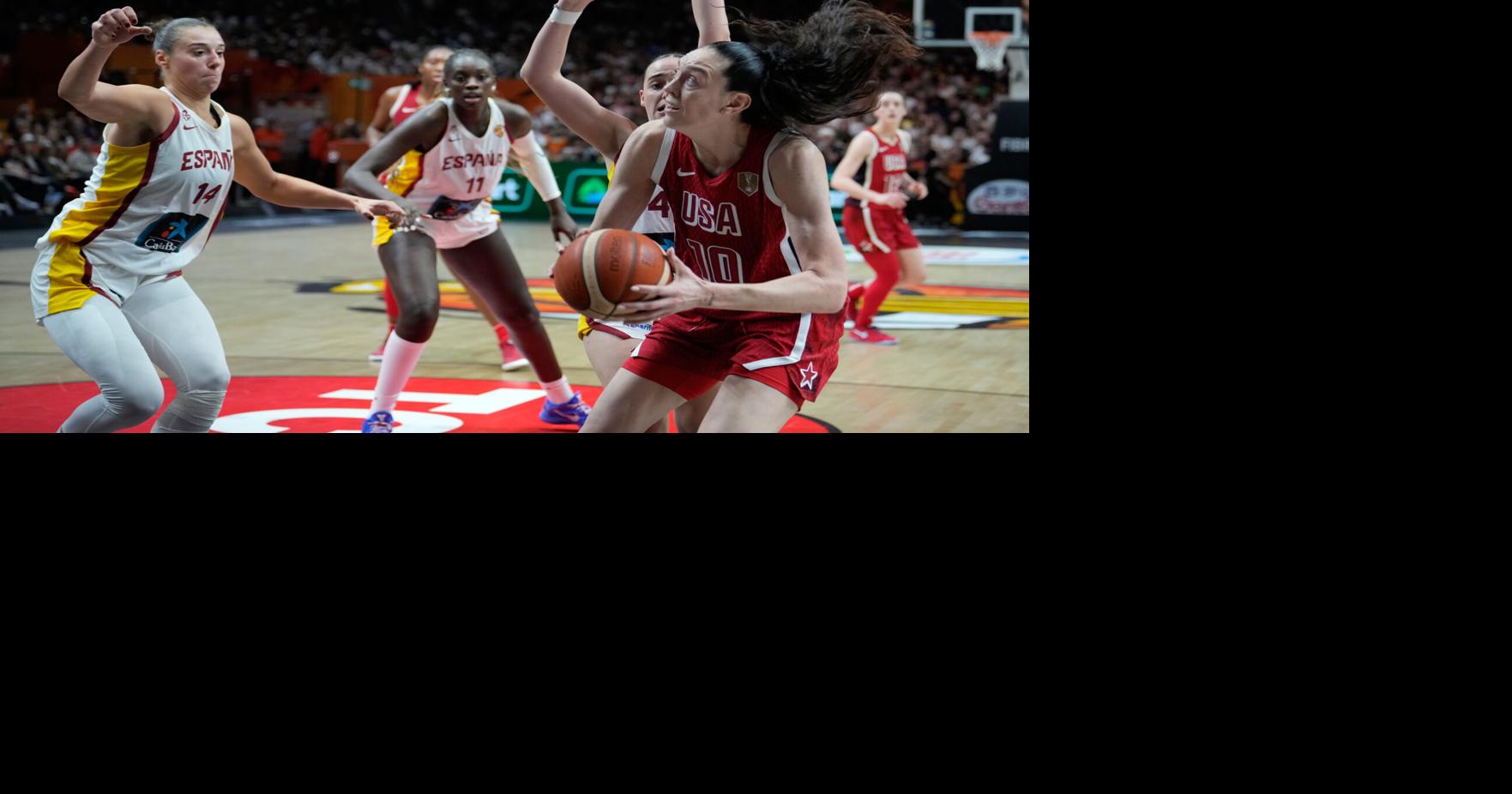 US women are back in the FIBA World Cup final after a gritty 76-66 win over Spain | Olympics