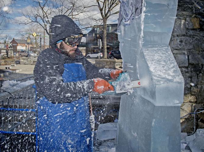 Lititz Fire and Ice Festival kicks off 10 days of ice sculptures