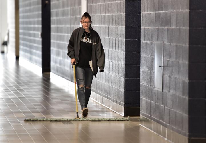 'It was needed' Students fill the gap in custodial staffing at Penn