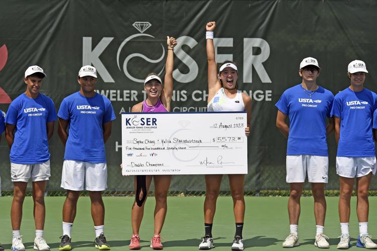 Koser Jewelers Tennis Challenge doubles championship [photos