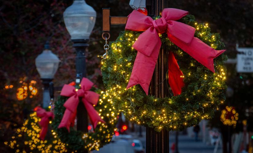 พวงหรีดวันหยุดในเมือง