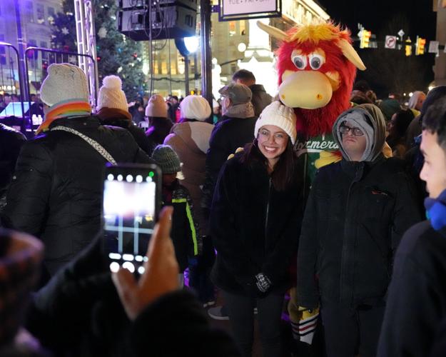 Lancaster city's Christmas tree rings in the 2024 holiday season