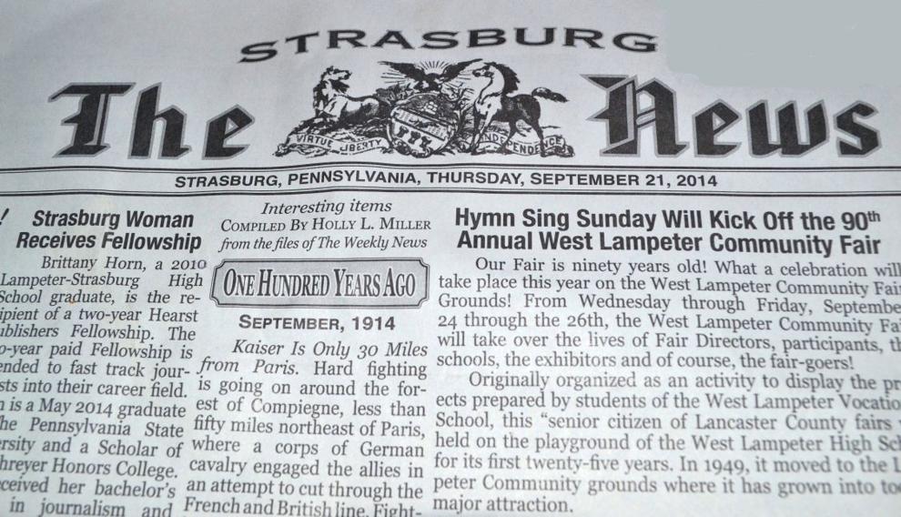 The Strasburg News publishes its last newspaper News