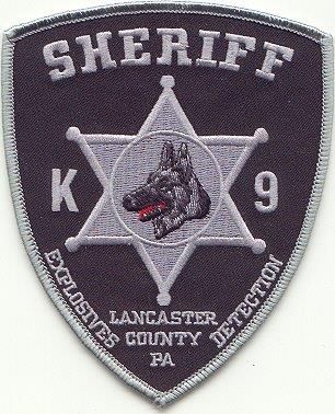 Lancaster Co. Sheriff K9 logo | | lancasteronline.com