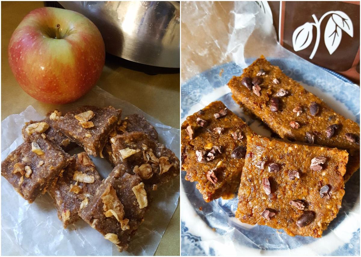 The Press Table Vegan date bars are an easy treat for holiday parties