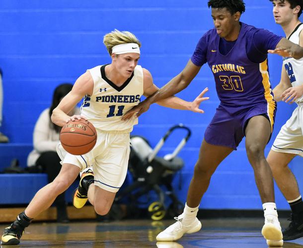 Lampeter-Strasburg vs Lancaster Catholic-LL Boys Basketball