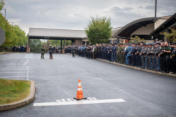 Scenes from the funeral for Northern York police officers killed in ...