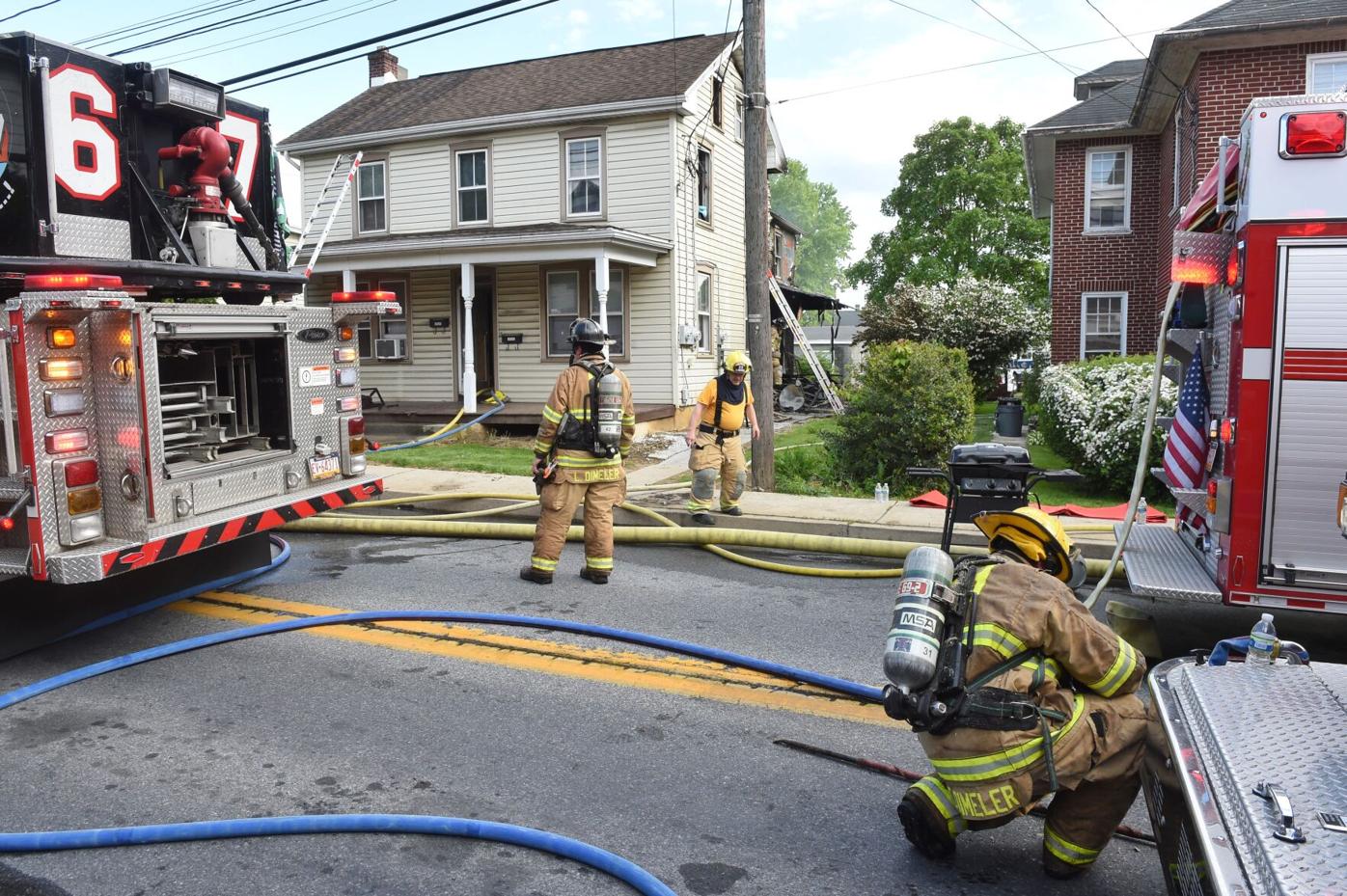 4 people displaced after house fire in East Petersburg on Thursday