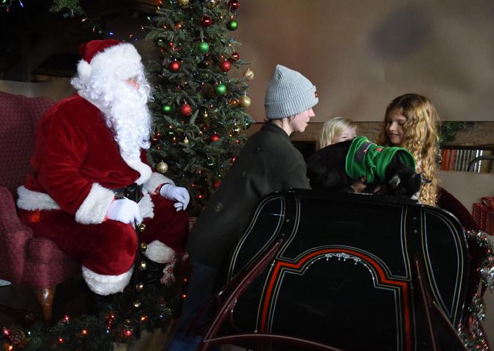 Meeting Santa — and baby goats — at Amish Farm