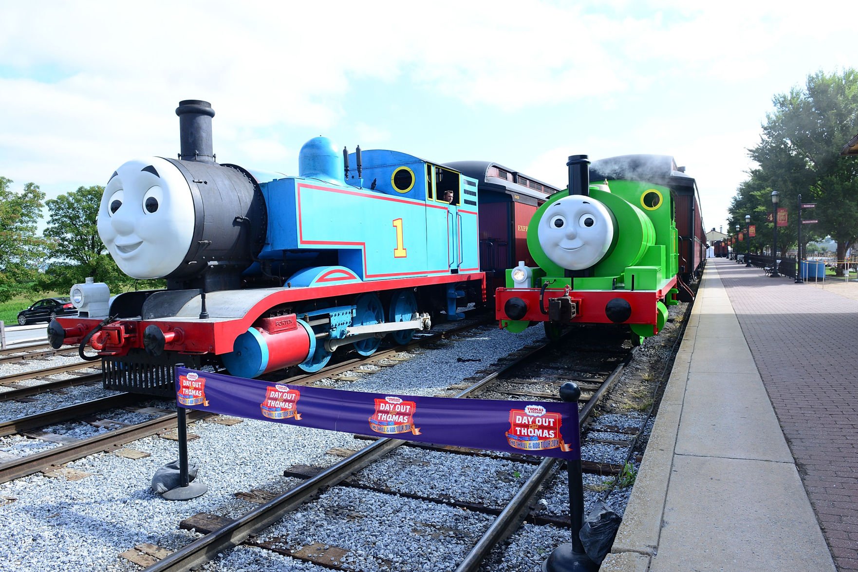 day out with thomas and percy