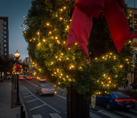 พวงหรีดวันหยุดในเมือง