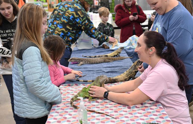 Reptilian critters come to Lancaster County, courtesy of Reptile