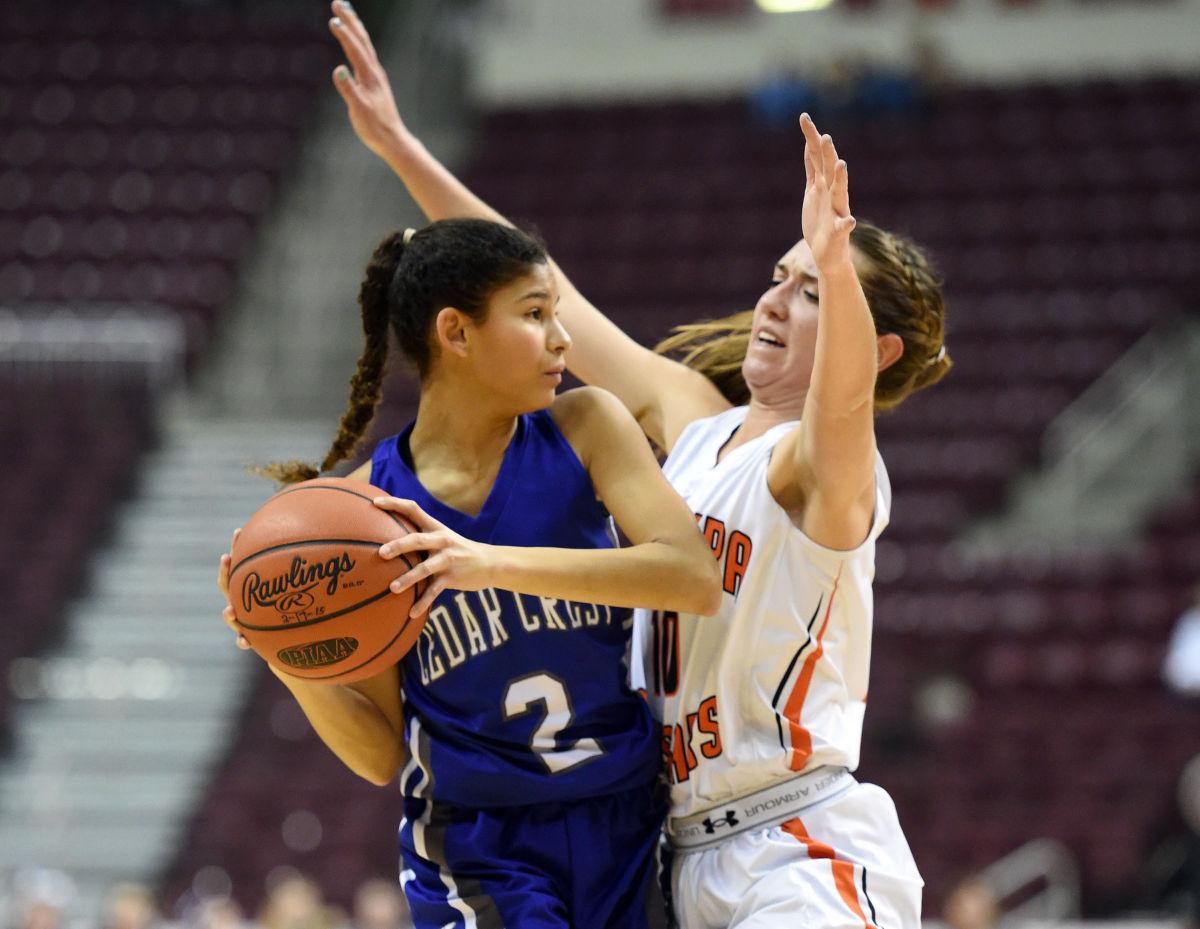 Girls Basketball Palmyra Tops Cedar Crest In District Semifinals