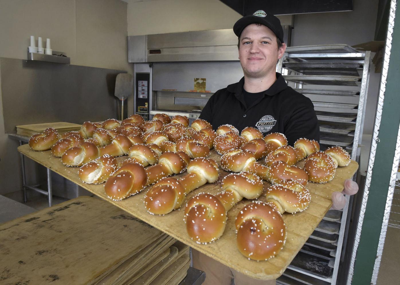 q a when eagles soar philly pretzel factory business booms food lancasteronline com