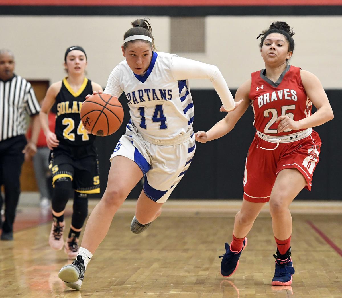 Home Team Tops Away Team In L L League Girls Basketball Season