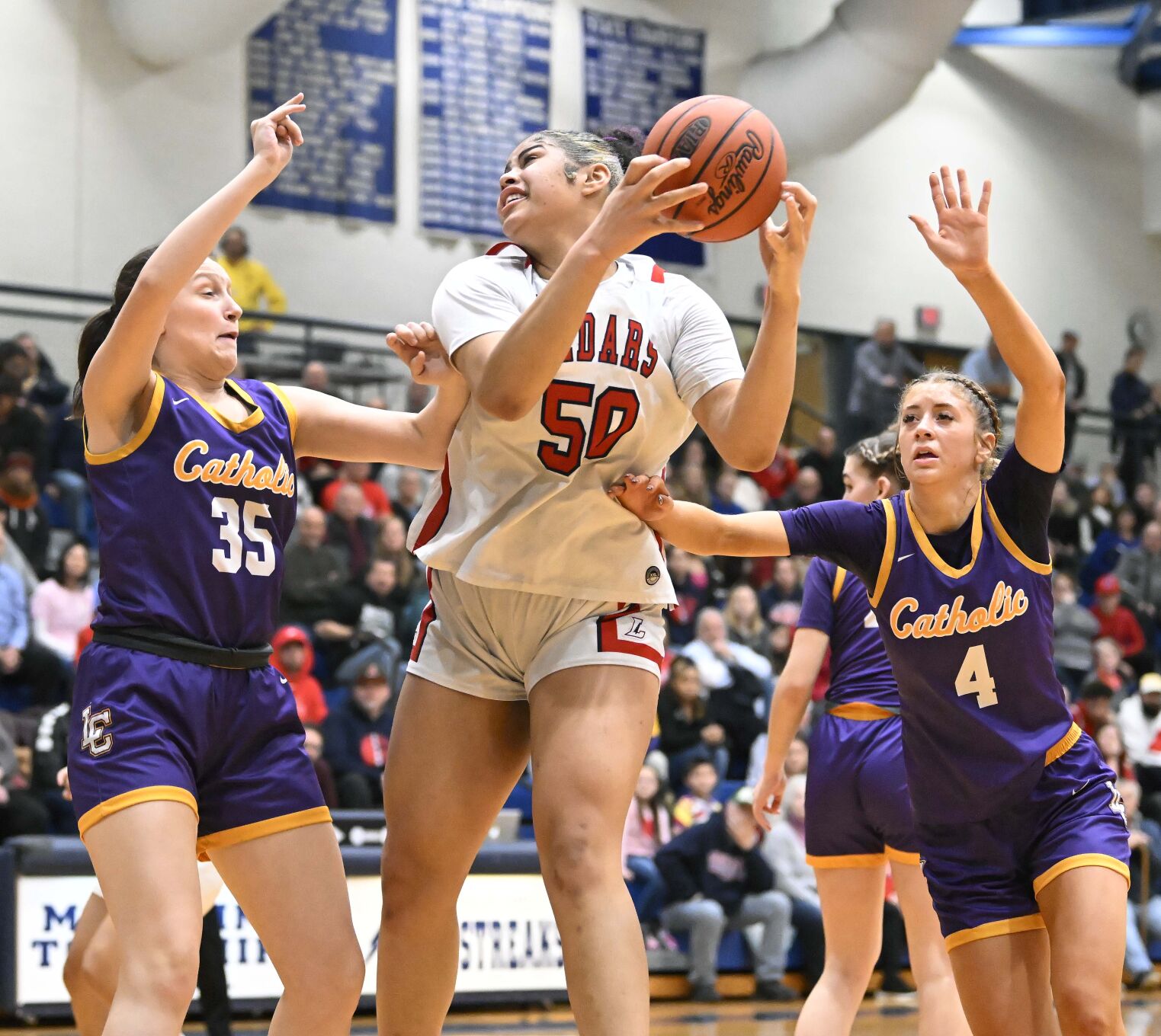 Lancaster Catholic Vs. Lebanon - L-L League Girls Basketball ...